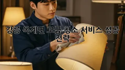 강릉 옥계면 고급 청소 서비스: 성공 전략